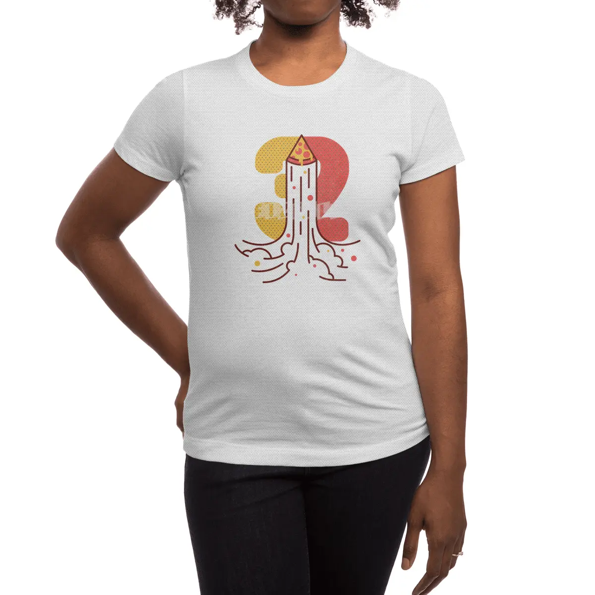3 2 1...PIZZA Spor T-Shirt
