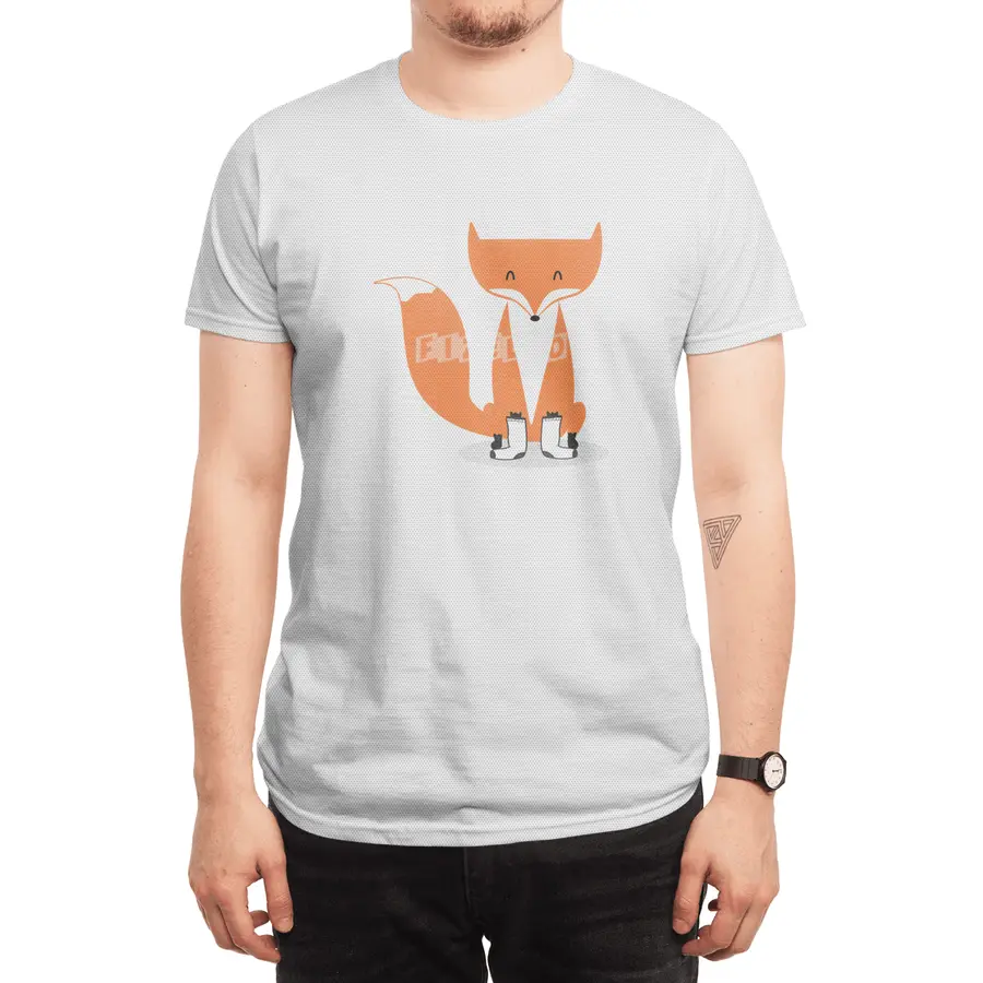 A Fox With Socks Spor T-Shirt