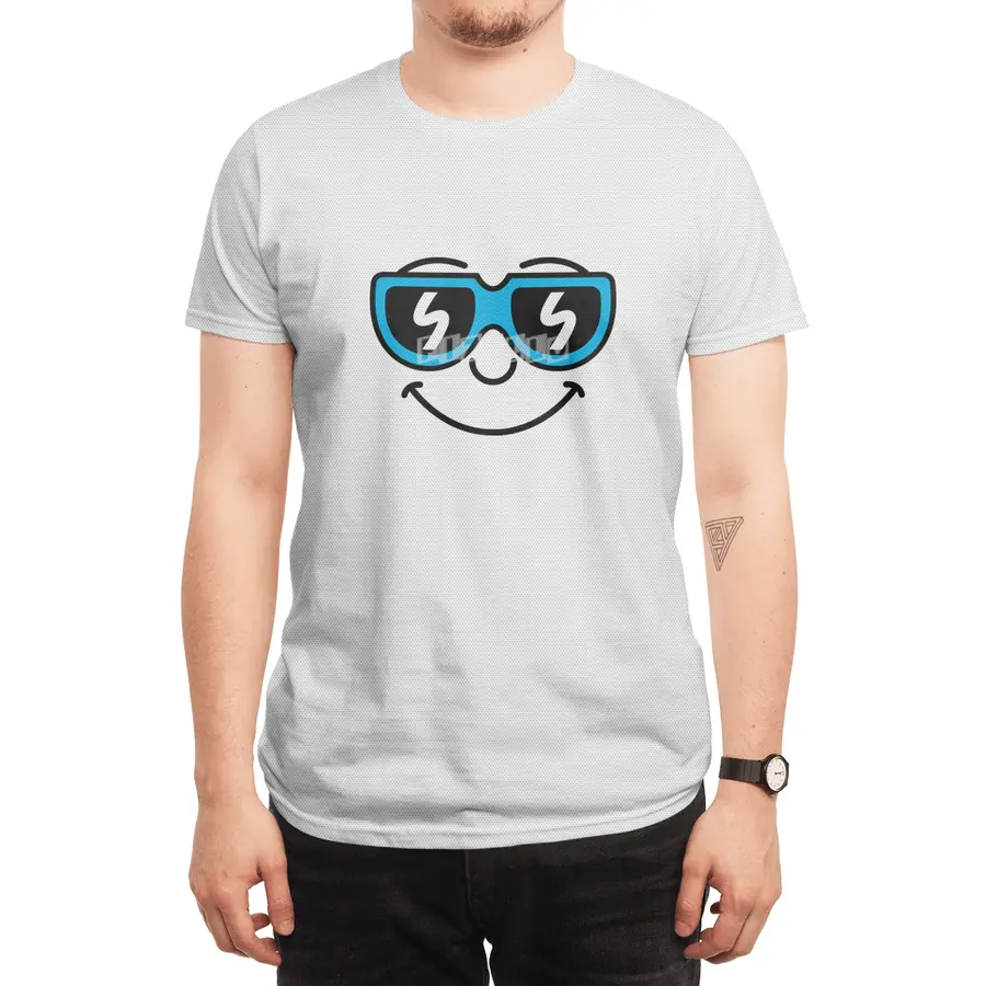 Cool Smiley (face) Spor T-Shirt