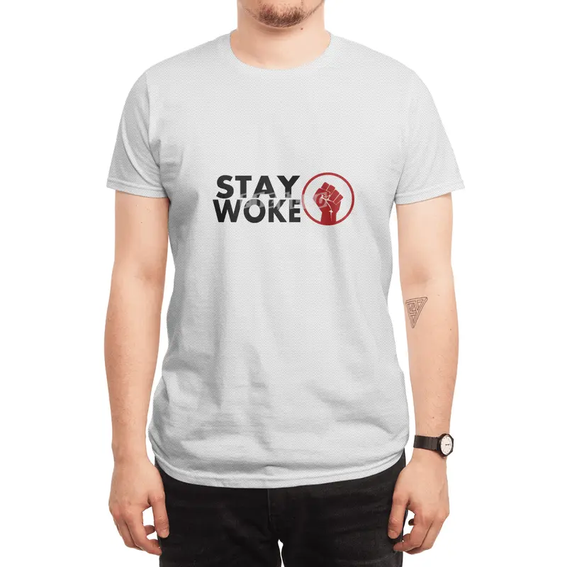 Stay Woke Black Lives Matter Protest Spor T-Shirt