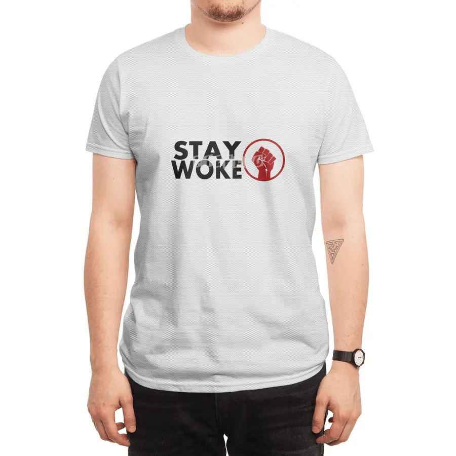 Stay Woke Black Lives Matter Protest Spor T-Shirt