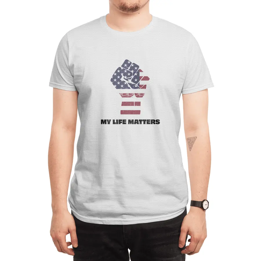 Life Matters | Black Lives Matter | Stop the Hate Spor T-Shirt