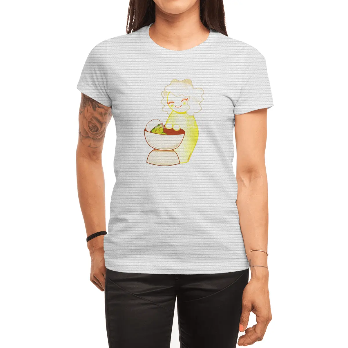 Kokeshis Sweet mother and Little Pistachio Spor T-Shirt