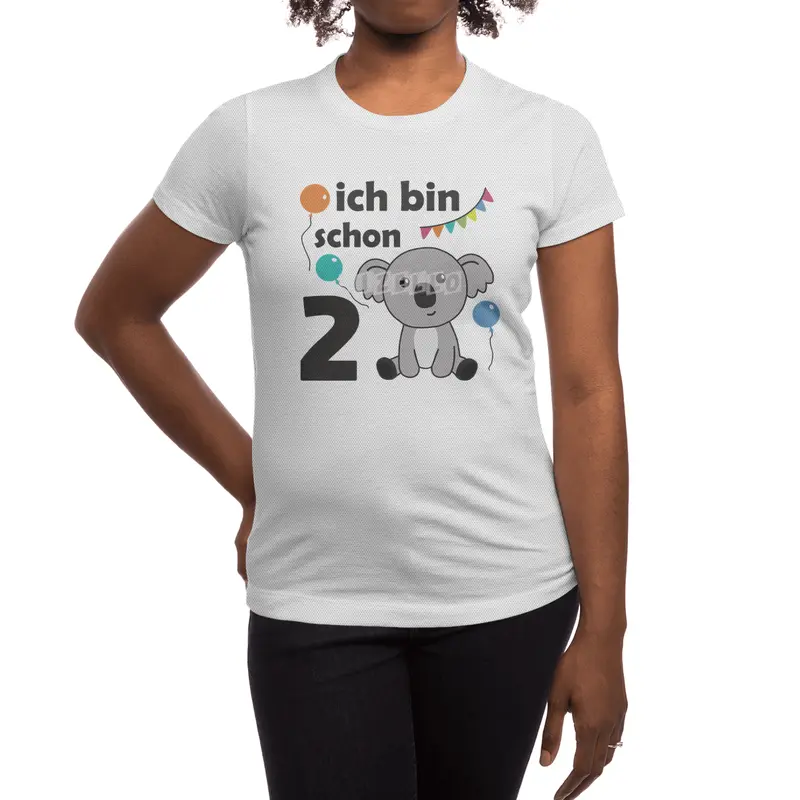 2nd Birthday Koala Two Years Old Cute Animals Spor T-Shirt