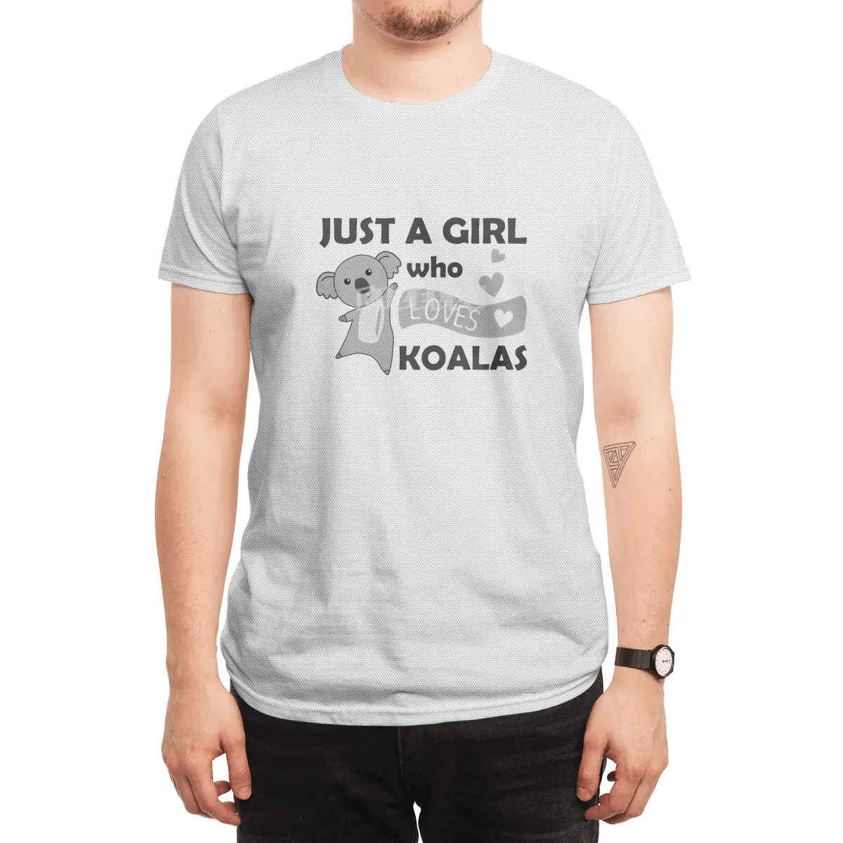 Just A Girl Who Loves Koalas Koala Bear Spor T-Shirt