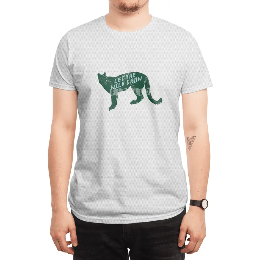 Let the wild grow Spor T-Shirt