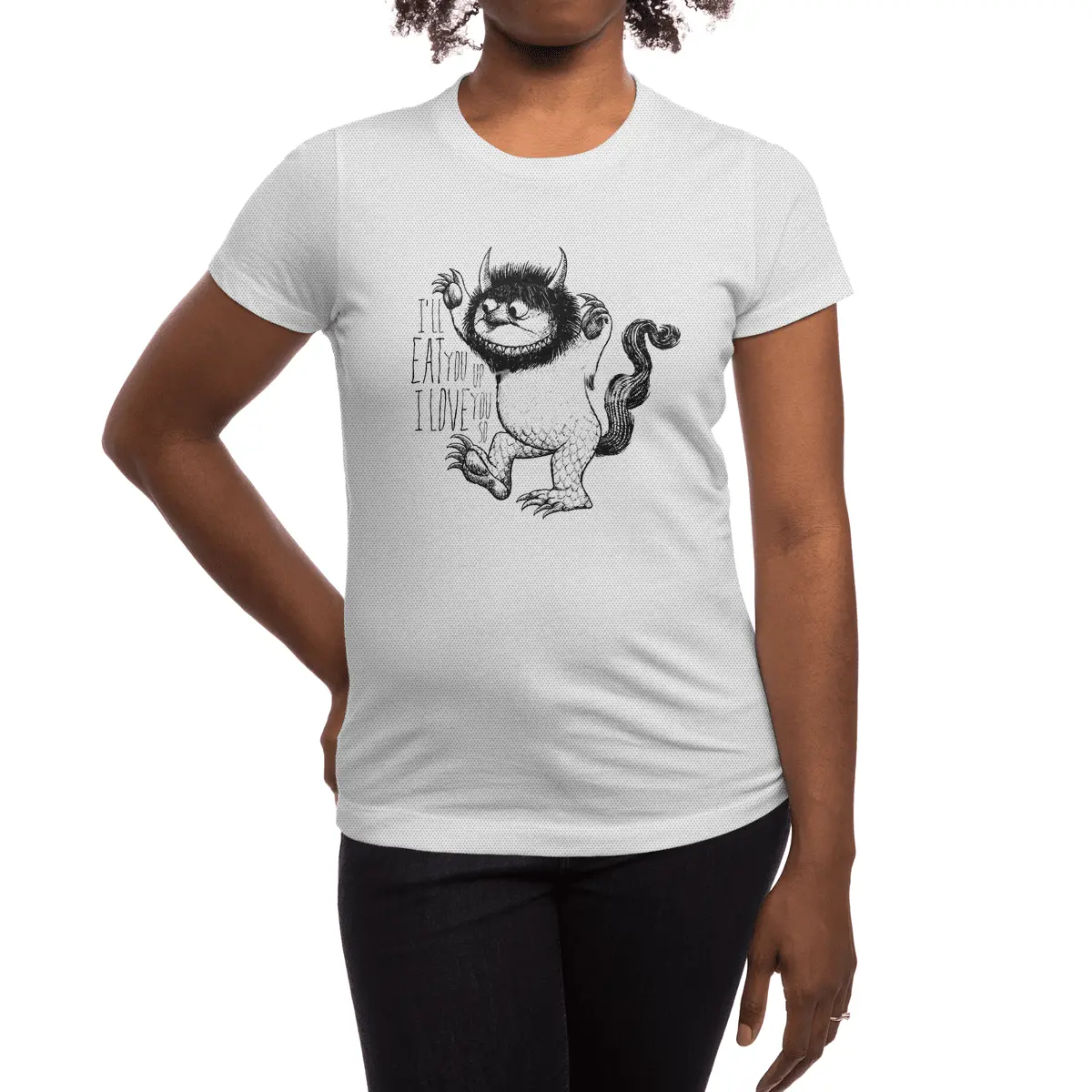 Where The Wild Things Are - I'll Eat You Up I Love You So Spor T-Shirt
