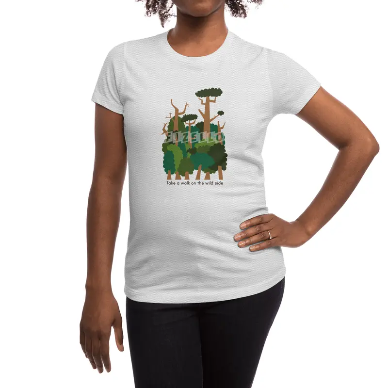 Take a Walk on the Wild Side (natural) Spor T-Shirt
