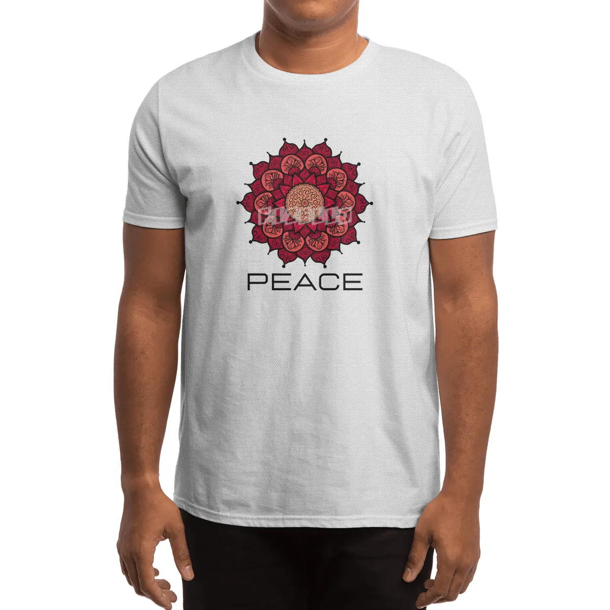 Peace Mandala | Yoga | Pilates | Rave | Floral Spor T-Shirt