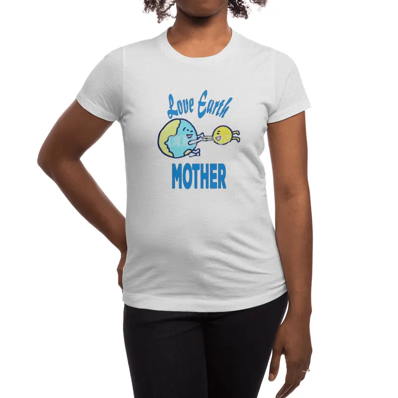 Love Earth Mother - Happy Earth Day gift mothers Spor T-Shirt