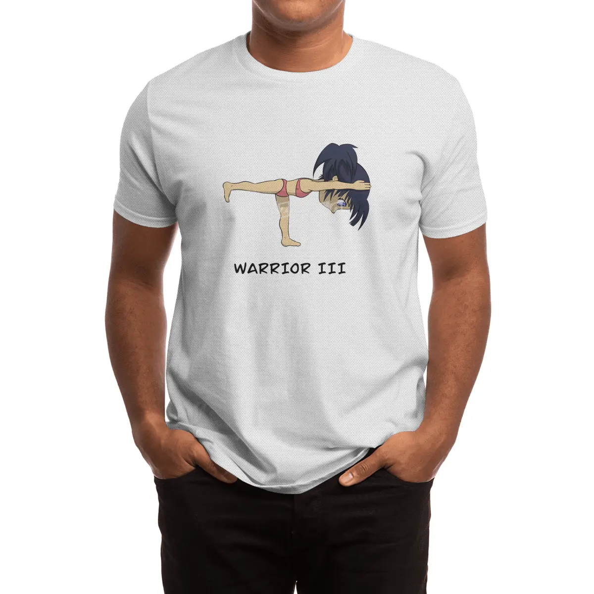 Chibi Yoga Spor T-Shirt