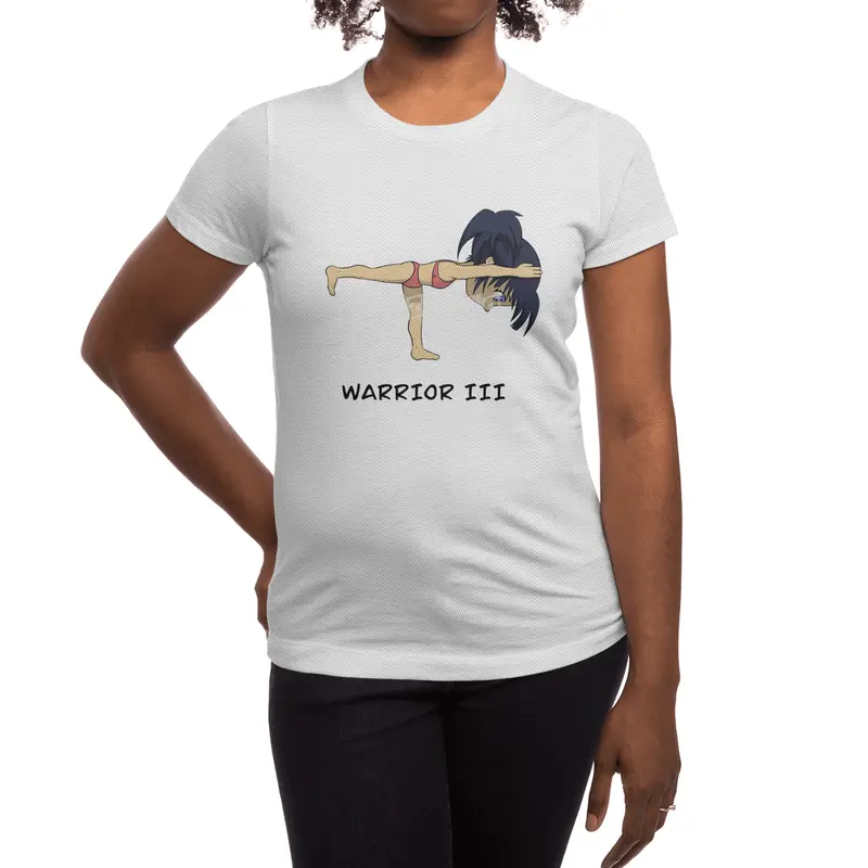 Chibi Yoga Spor T-Shirt