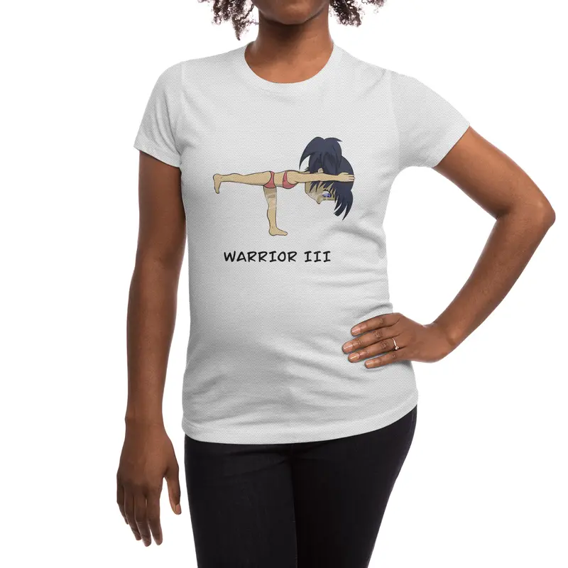 Chibi Yoga Spor T-Shirt
