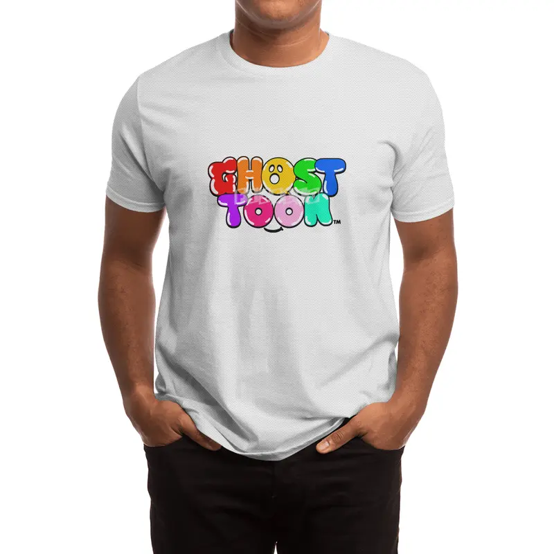 GHOSTTOON™ Series Logo Colorful Bubble Graffiti Tee Shirt Spor T-Shirt