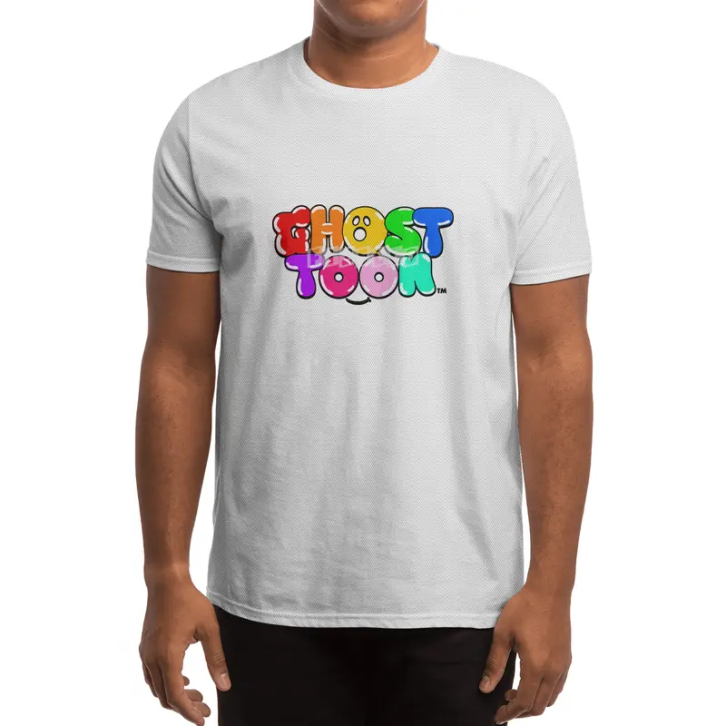 GHOSTTOON™ Series Logo Colorful Bubble Graffiti Tee Shirt Spor T-Shirt