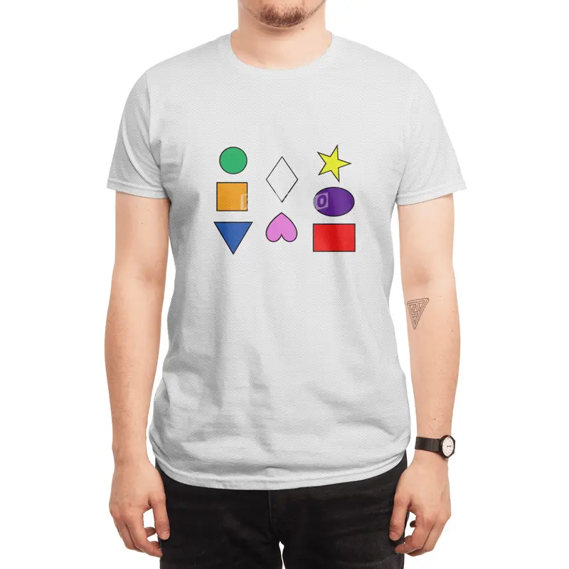 Learn with Colorful Shapes Spor T-Shirt