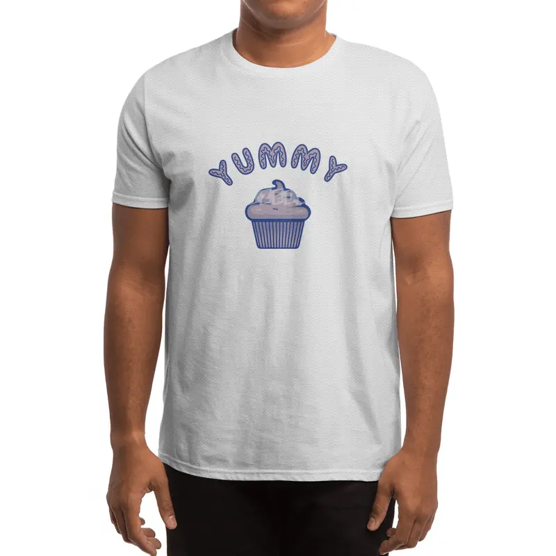 Sweet cupcake in colorful cookie muffin Spor T-Shirt