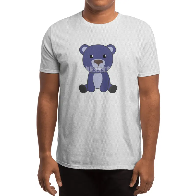Blue Bear Colorful Bears Cute Animals Teddy Bears Spor T-Shirt