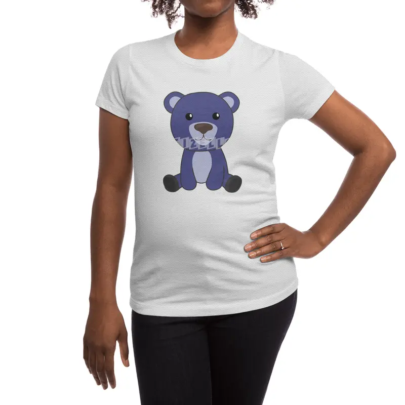 Blue Bear Colorful Bears Cute Animals Teddy Bears Spor T-Shirt