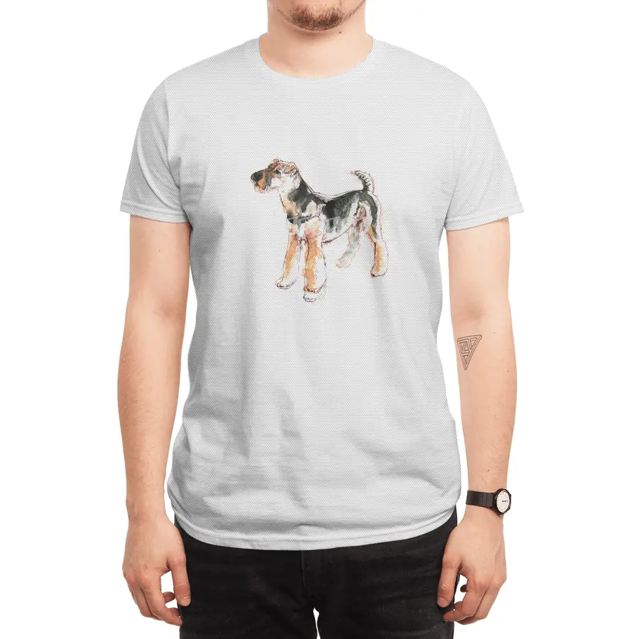 Airedale Terrier Spor T-Shirt