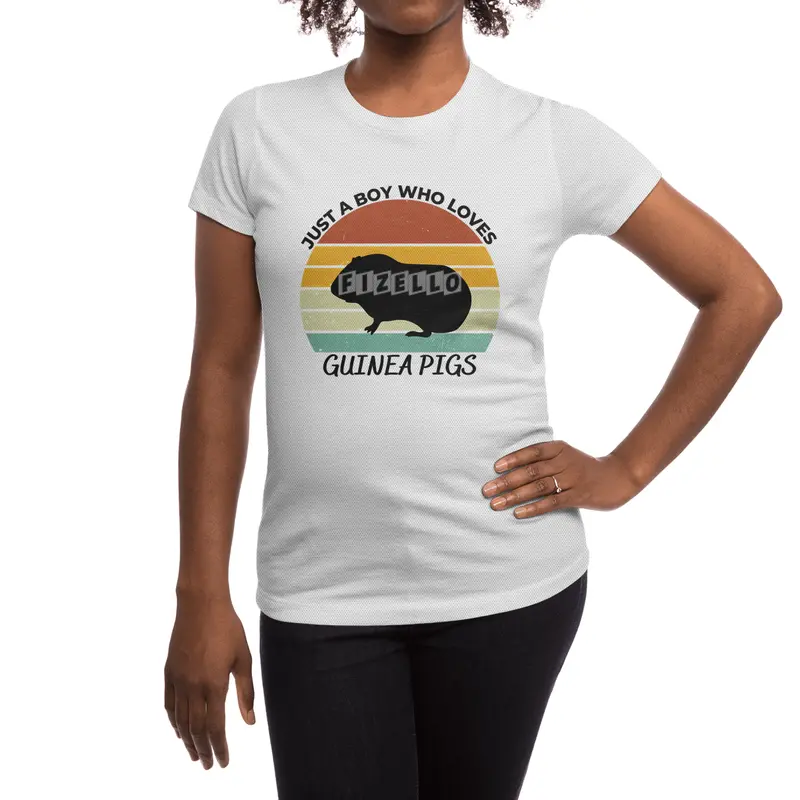 Just a boy who loves guinea pigs Spor T-Shirt