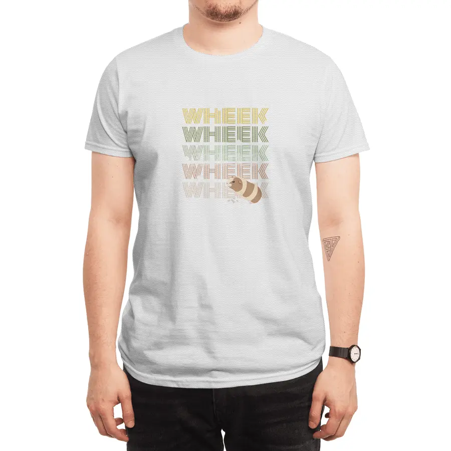 Wheek, Wheek, Wheek, Guinea Pig Spor T-Shirt