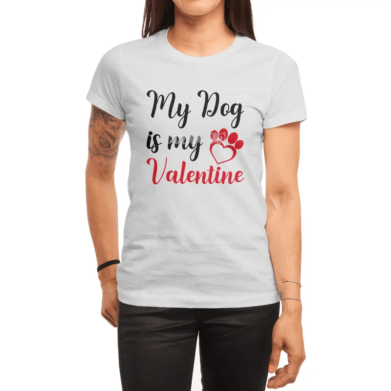 My Dog is My Valentine Shirt,Dog Shirts Spor T-Shirt