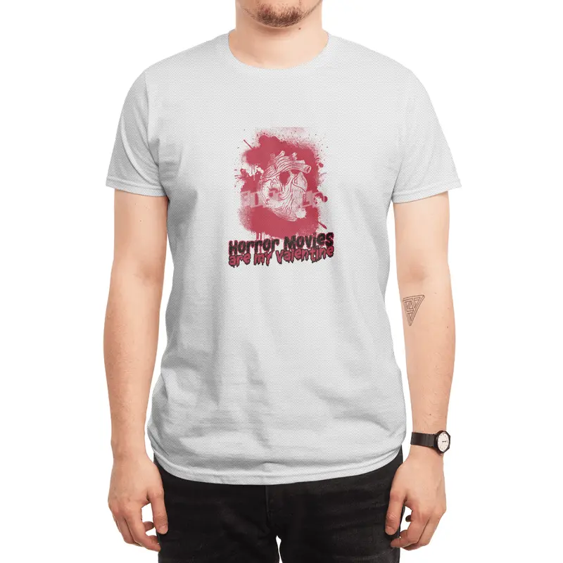 Horror Movies are my Valentine Spor T-Shirt