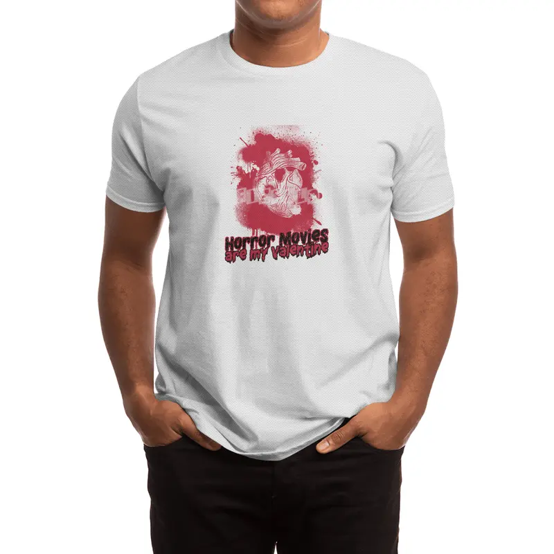 Horror Movies are my Valentine Spor T-Shirt