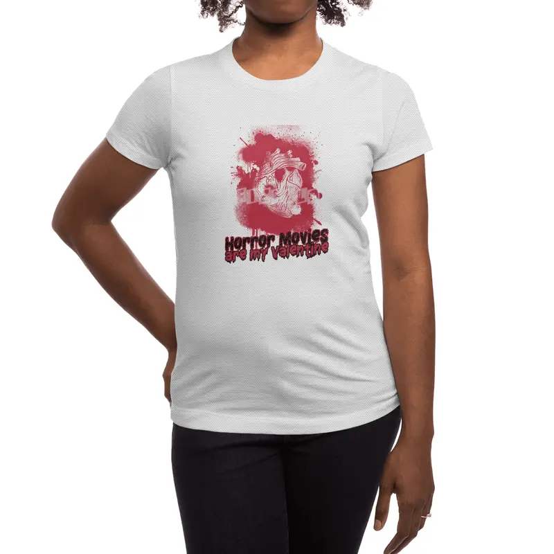 Horror Movies are my Valentine Spor T-Shirt