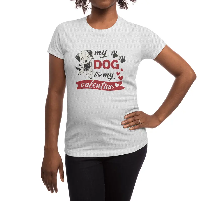 Dalmatian Valentine's Day - My Dog Is My Valentine Spor T-Shirt