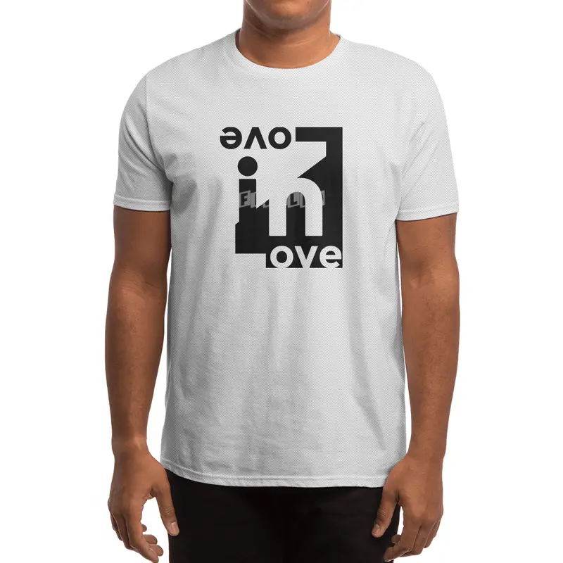 Black-Love in Love-Couple-Man-Octerson Spor T-Shirt