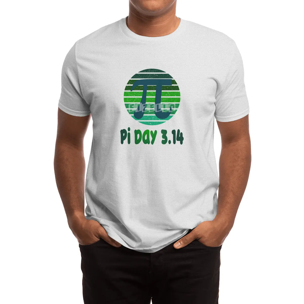 Fun Retro Pi Day 3.14 Vintage Design Spor T-Shirt
