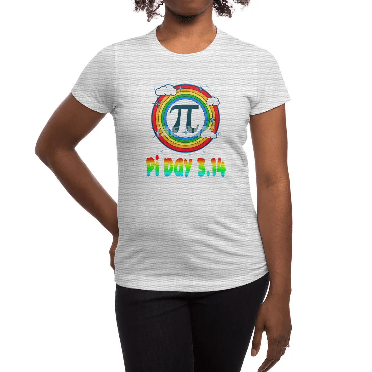 Fun Retro Pi Day 3.14 Vintage Design Spor T-Shirt