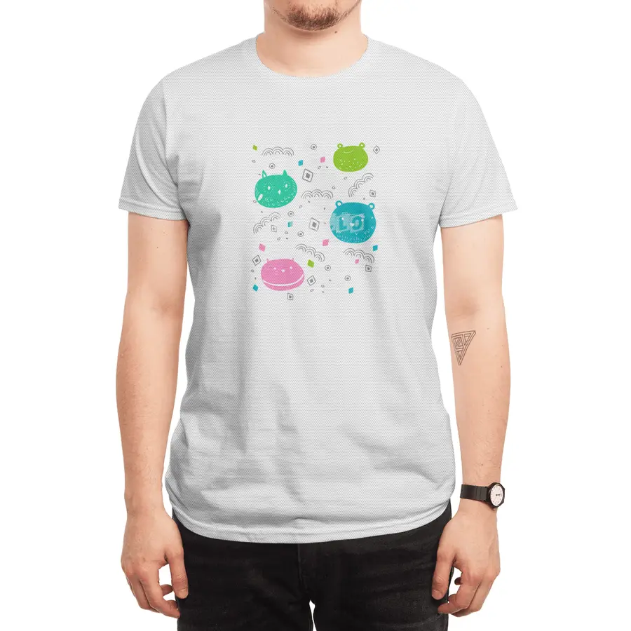 Cute animals pattern Spor T-Shirt
