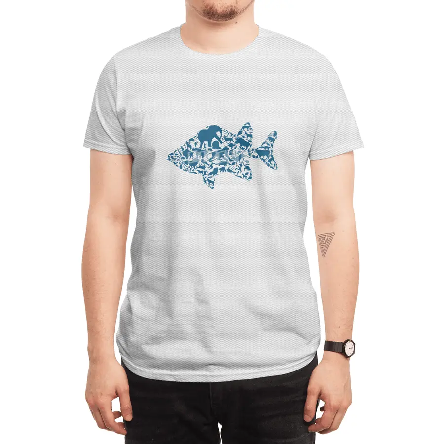 Fish an animal Spor T-Shirt