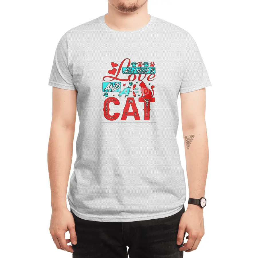 ALL I NEED IS LOVE AND A CAT Spor T-Shirt