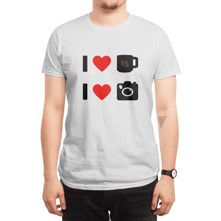 All I Need Is Coffee And My Camera Spor T-Shirt