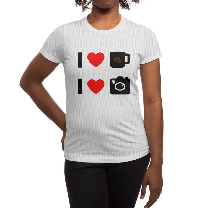 All I Need Is Coffee And My Camera Spor T-Shirt