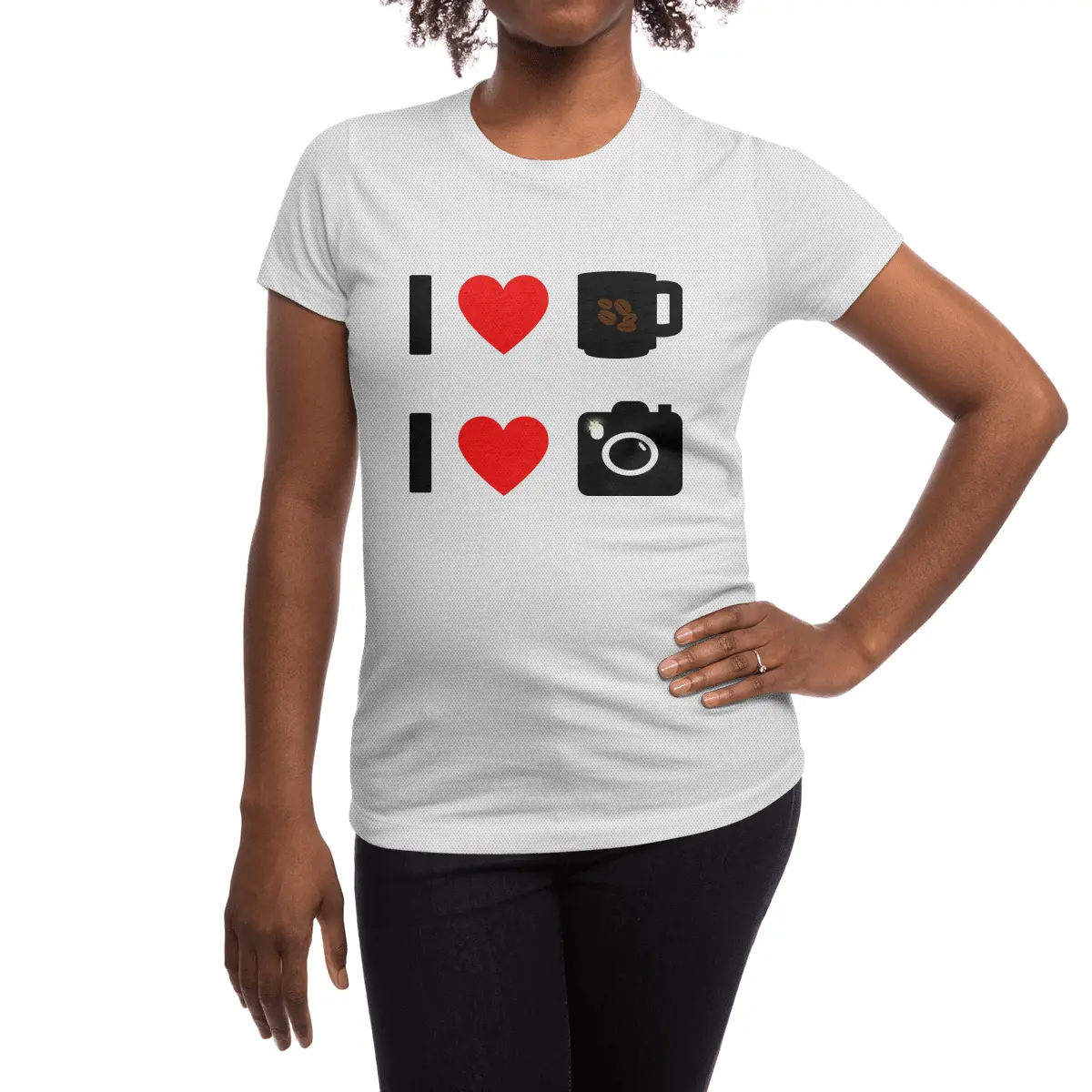 All I Need Is Coffee And My Camera Spor T-Shirt