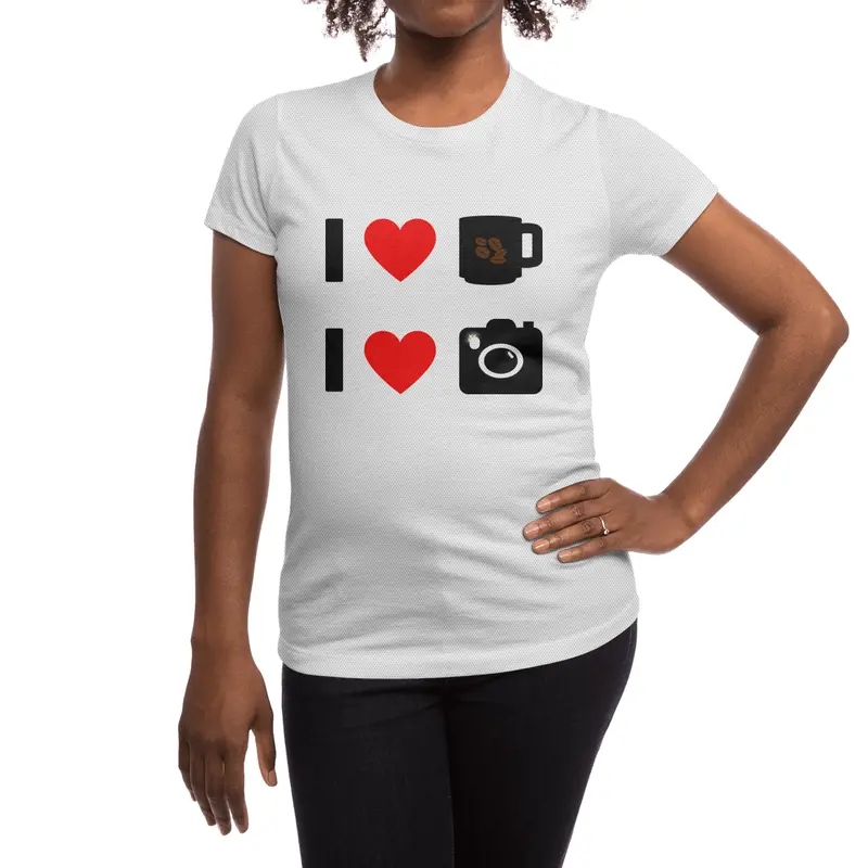 All I Need Is Coffee And My Camera Spor T-Shirt