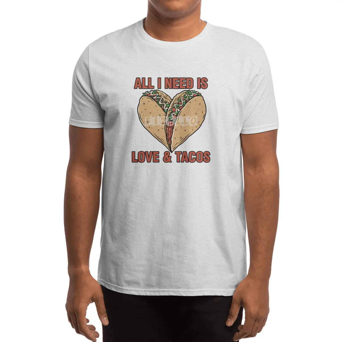 ALL I NEED IS LOVE AND TACOS Spor T-Shirt