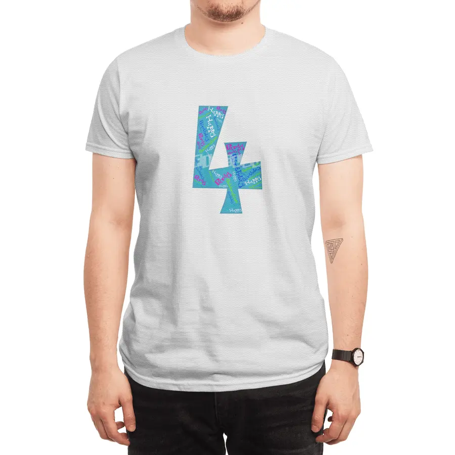 Creative Number 4 Spor T-Shirt