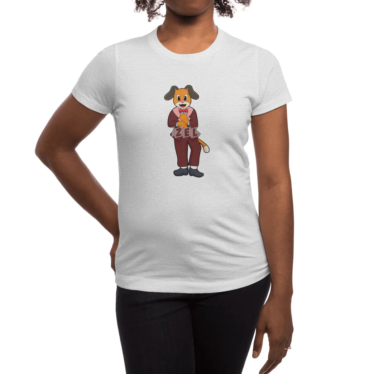 Dog as Groom with Suit Spor T-Shirt