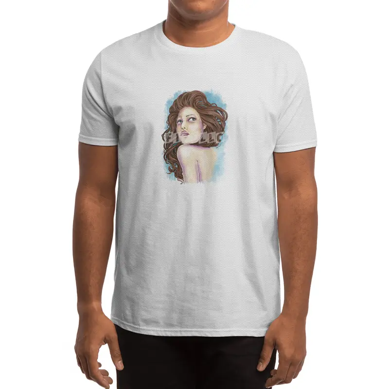 Don't Look Back (watercolor and ink) Spor T-Shirt