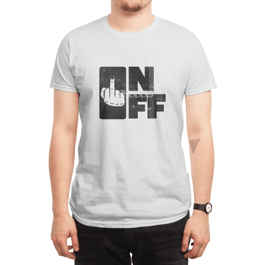 FUCK ON! FUCK OFF! Spor T-Shirt