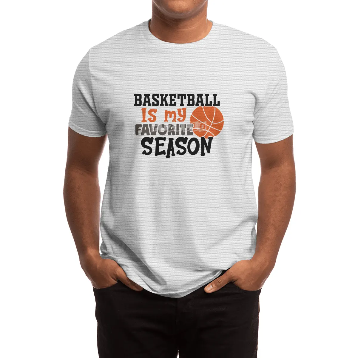 Basketballis My Favorite Season Spor T-Shirt
