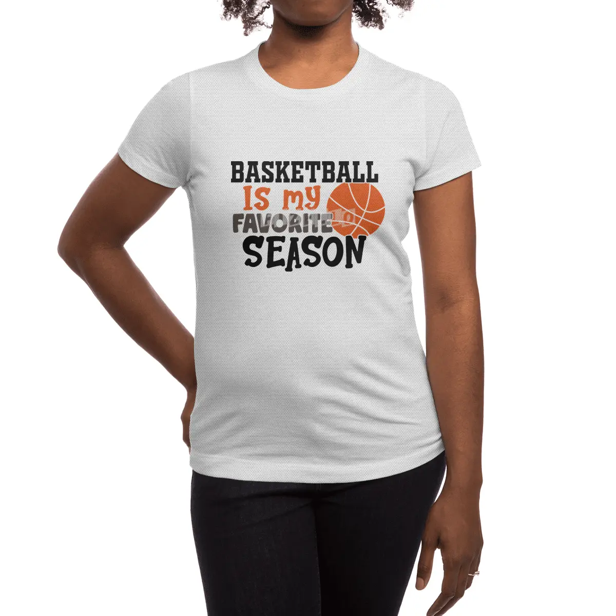Basketballis My Favorite Season Spor T-Shirt