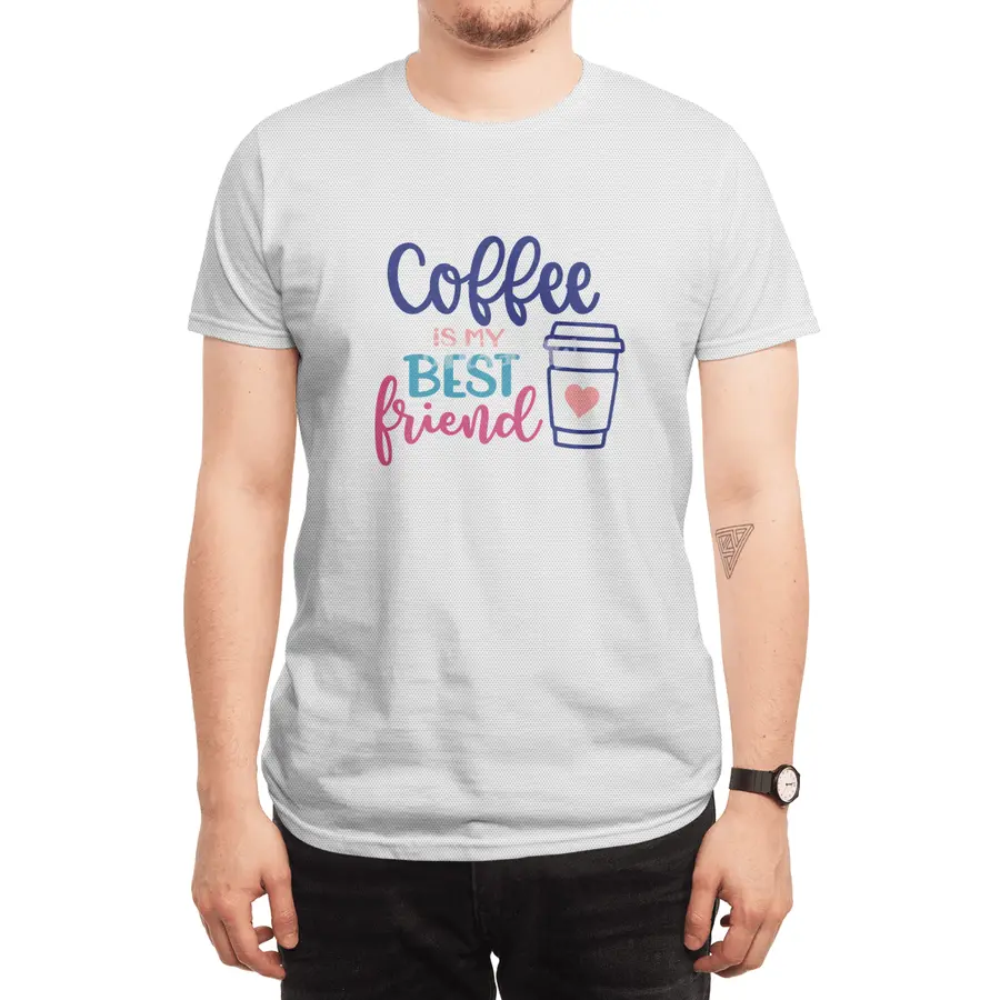 Coffee is my Best Friend Spor T-Shirt