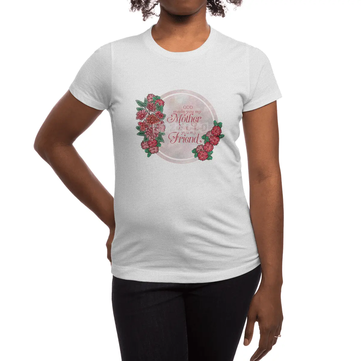 Mom is my best friend Spor T-Shirt
